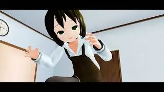 MMD Giantess: Alexis's Playful Stomps (Cuteness In Progress Nº1)