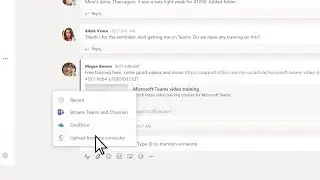 How to upload and share files in Microsoft Teams