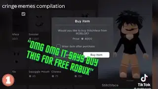 Roblox cringe videos with skeleton meme(part 1)