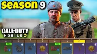 SEASON 9 BATTLE PASS for COD Mobile! (NEW CHARACTERS, NEW GUN, and MORE!)