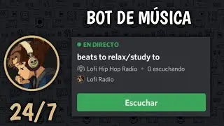 Cómo poner Música 24/7 GRATIS en un Stage Channel de Discord | Lofi Radio Bot ✓