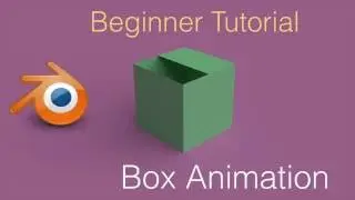 [2.79] Low Poly Box Opening Animation Blender Beginner Tutorial