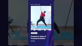 Pregnancy Asana and Pranayama Basics | Prenatal Yoga for 2nd & 3rd Trimester 