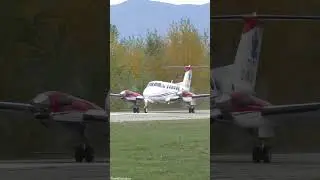 The King | Beechcraft King Air 350 Landing