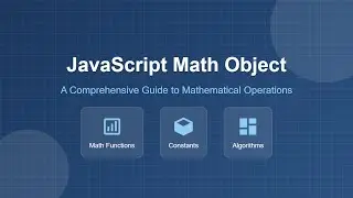 JavaScript Math Object: Master Math Functions & Constants for Beginners 🧮