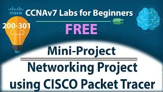 Networking Mini Project-1 using CISCO Packet Tracer | Computer Science Project