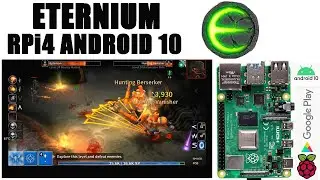 Raspberry Pi 4: ETERNIUM (Game Test)