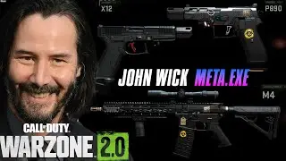 John Wick weapons .exe  Warzone 2 #warzone2 #codmw2 #johnwickedit