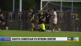 South Christian vs. Byron Center, boys soccer