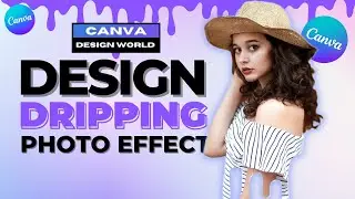 Dripping Photo Effect in Canva