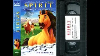 Opening to Spirit: Stallion of the Cimarron (US VHS; 2002)