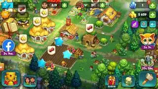 The Tribez #4  - Туземцы #4- Продолжаем улучшать поселение