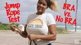 Bra vs No Bra - Jumping Rope Test