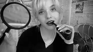 ASMR 1920s Detective Roleplay 🔍🕵🗞️ (film noir interrogation)