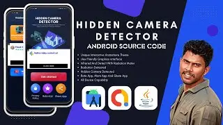 Make A Hidden Camera Detector App & Earn from Admob | Hidden Camera Detector Android App source code