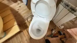 Канализация с греющим кабелем на даче
