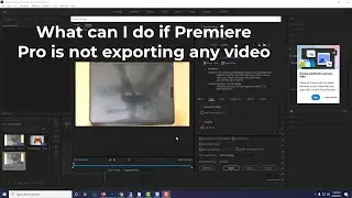 How to Fix Cant export media in Adobe Premiere Pro problem