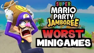 Top 10 WORST Super Mario Party Jamboree MINIGAMES!