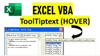 Hover Combobox Tutorial in HINDI: How to Create a Custom Hover Combobox in VBA #naveentamtavba