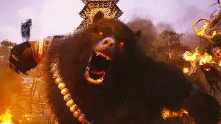 Black Myth Wukong - How to Beat Black Bear Guai Boss Fight (4K)