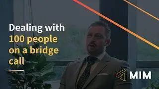 Dealing with100 people on a major incident bridge call