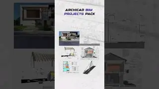 ArchiCAD BIM Projects Pack #archicad #design #bim #architectual #cadsoftware