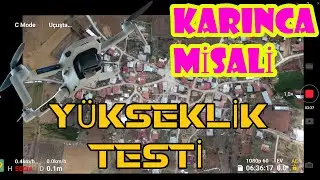 Djı mini 2 yükseklik testi | Bağlantı kopmadan ne kadar yüksekten video çekebilir