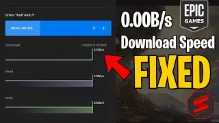 Epic Games - DEAD 0.00b/s Download Speed FIX (100% Working)