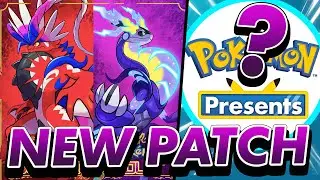 NEW PATCH Coming Soon, MOVE ERRORS & Pokemon Presents Hint?!?Pokemon Scarlet & Violet