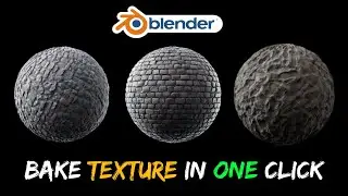 One-Click Texture Baking in Blender With This Addon.....