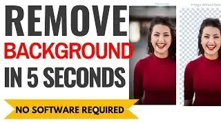 How to Remove Background in Images (No Software Required)