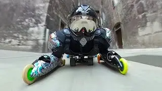ROLLERMAN - Electric Rollerblade Suit