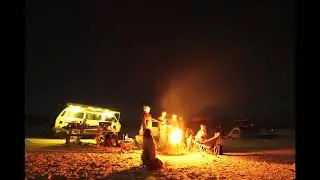 1117 Eureka Dunes Death Valley Camp Timelapse