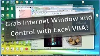 Populate and Click on Internet Explorer Windows Already Open Using Excel VBA