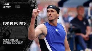 Top 10 Men's Singles Points of the Tournament | 2024 US Open