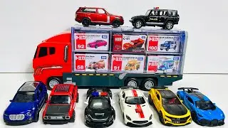 救急車のミニカー走る！緊急走行！坂道走行テスト Ambulance minicar runs on a slope with sirens sounding!