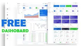 Responsive Admin Dashboard Template HTML and CSS