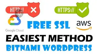 Install SSL Certificate in Bitnami WordPress [Easiest Method] Google Cloud, Amazon AWS