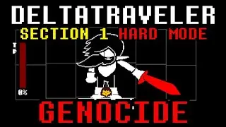 DELTATRAVELER HARD MODE GENOCIDE ROUTE (Full Playthrough) - Section 1