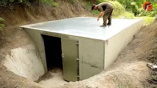 Man Builds a $5000 Underground Bunker in His Backyard | Full Step-by-Step Guide by 