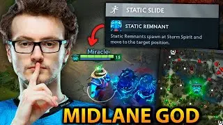 MIRACLE shows He's still the MIDLANE GOD with NEW Storm Spirit update