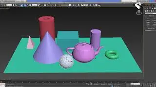Урок 1. Основы работы в 3Ds max. Операции с примитивами.