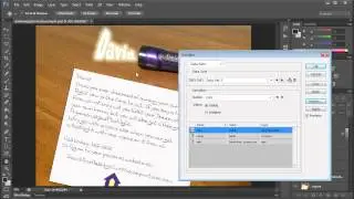 How to Data Merge in Photoshop tutorial. It is like mail merge