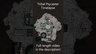 Rimworld Timelapse Short - Solo Tribal Psycaster