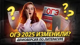 Разбор демоверсии ОГЭ по литературе 2025