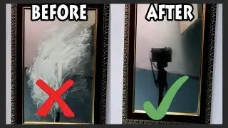 how to clean mirror at home?