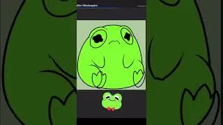 Wonder how the froggo gets drawn? here's how! 