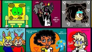 un Dibujo Collab de yo y los broders versión cuadro de cómics (2/?)
