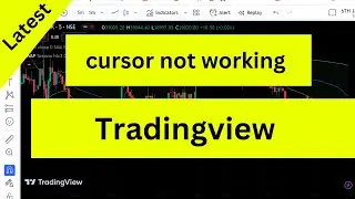 How to fix tradingview cursor not working | cursor not working Tradingview