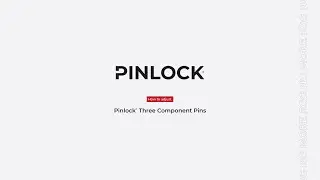 How to adjust the Three Component Pins